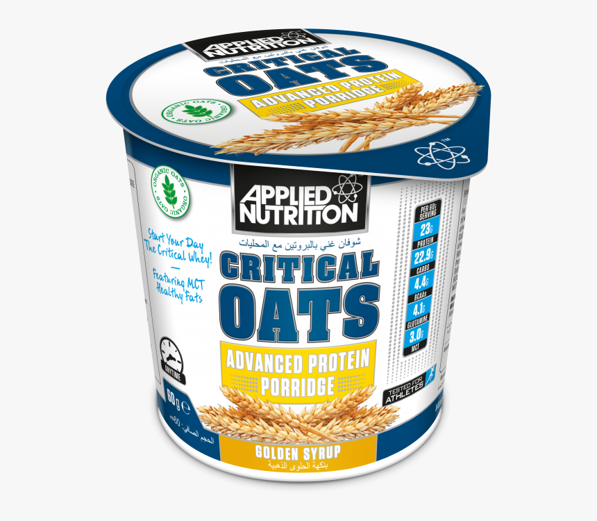 Critical Oats - Applied Nutrition Critical Oats, HD Png Download