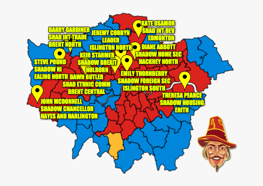 2017 General Election London, HD Png Download