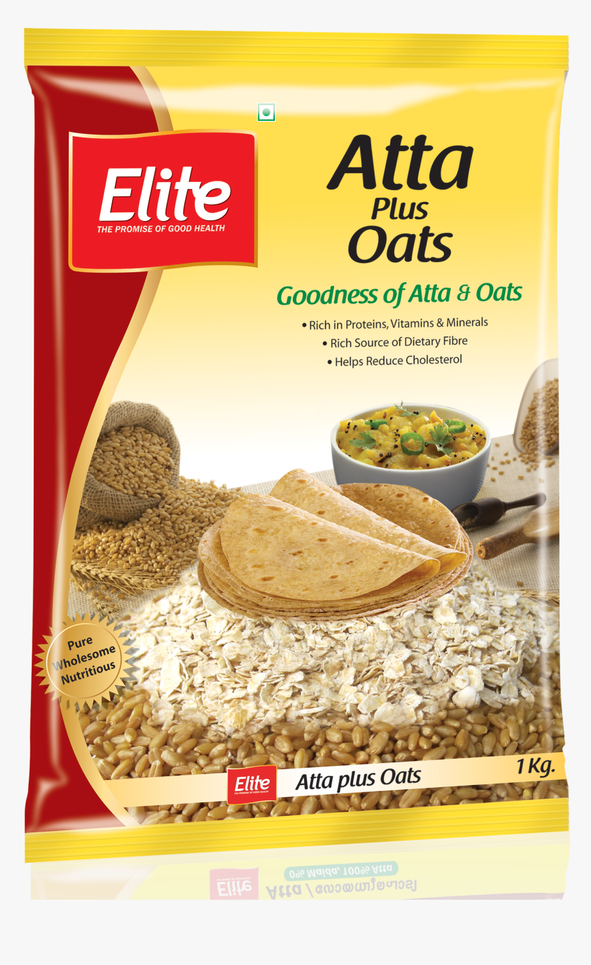 Elite Atta Plus Oats, HD Png Download