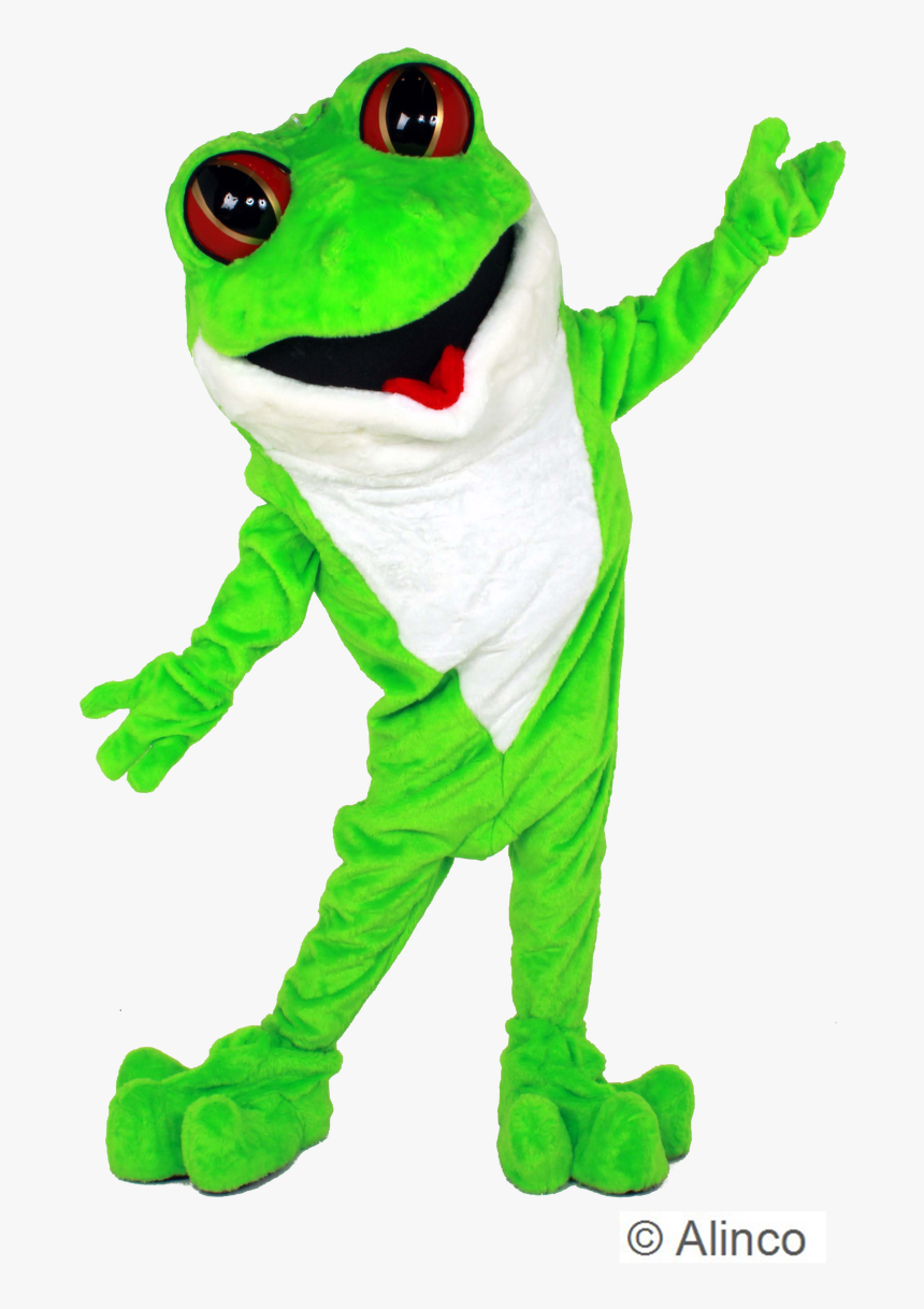 Tree Frog Mascot Costume, HD Png Download