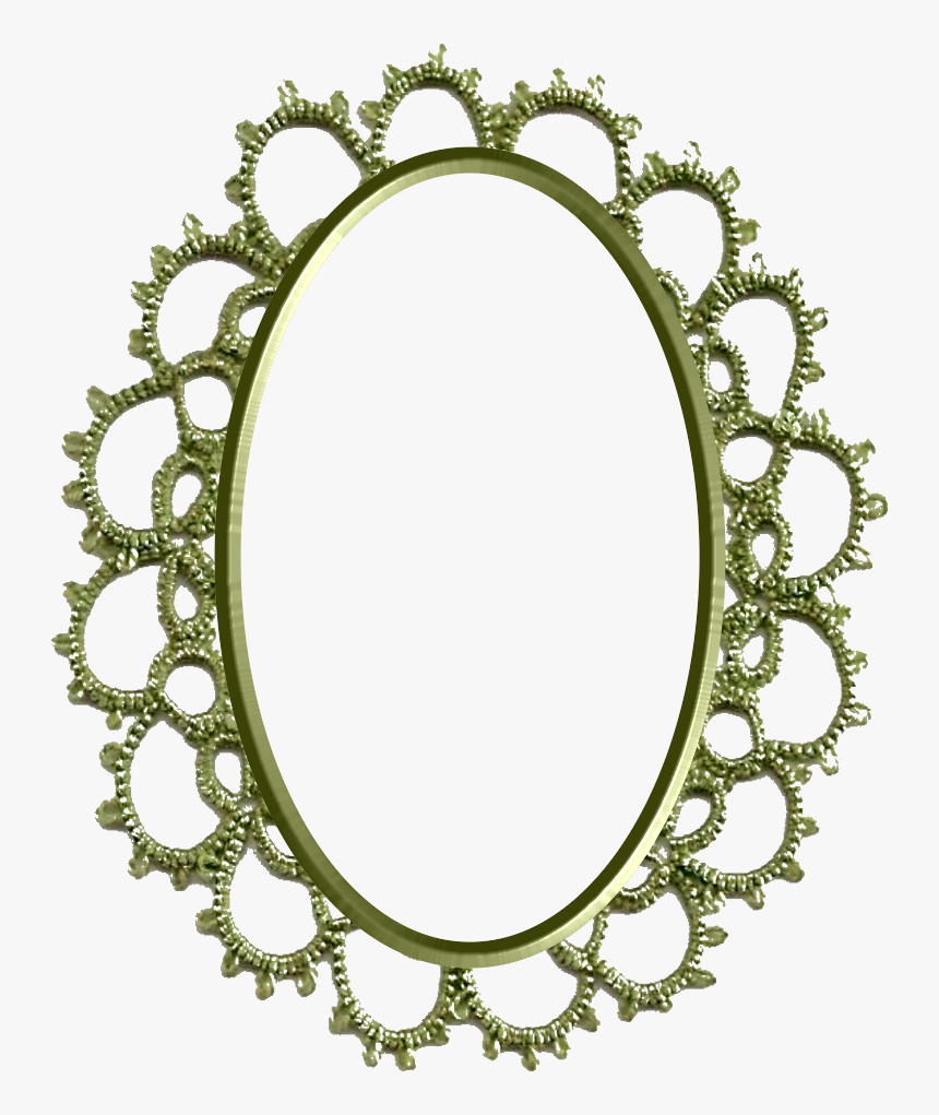 The Gallery For Gt Ornate Gold Oval Frame - Circle, HD Png Download