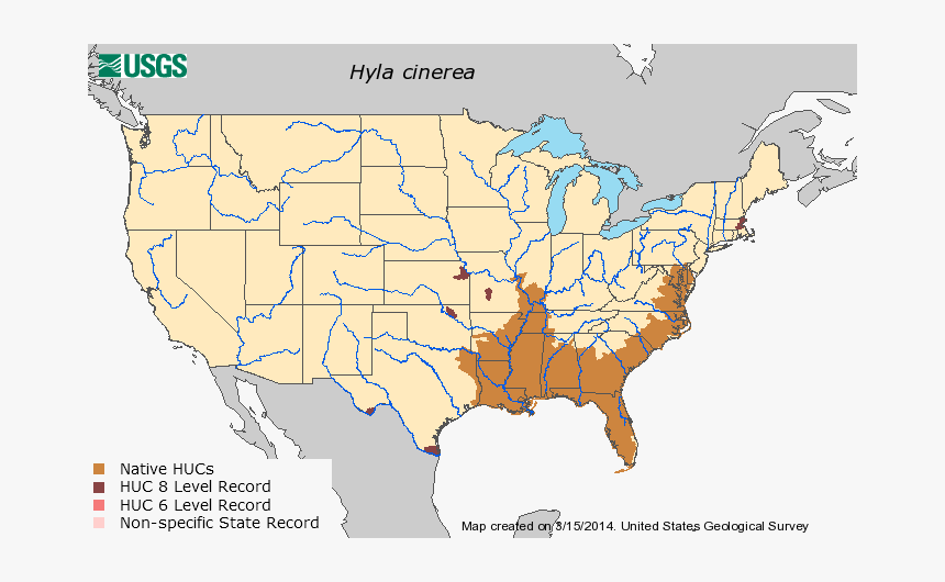 True Toad Distribution Map, HD Png Download