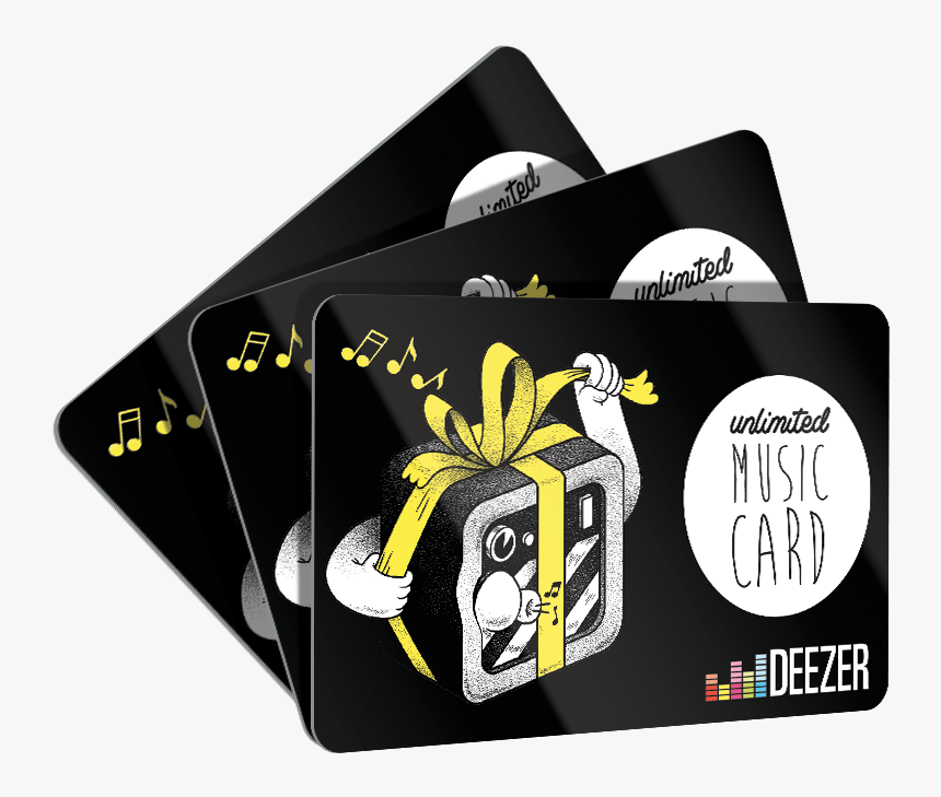 Deezer Gift Card Infoupdate Org - Deezer, HD Png Download