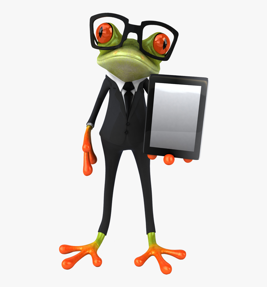 Tablet Frog - Funny Anti Bullying Poster, HD Png Download