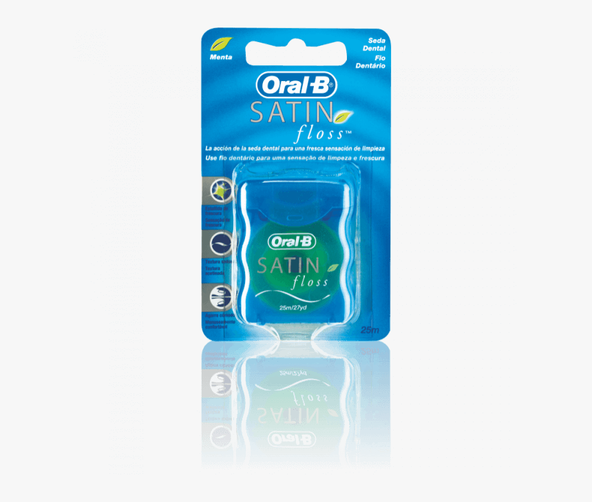 Oral-b Dental Floss Mint 25m , Png Download - Oral B Dental Floss Mint, Transparent Png