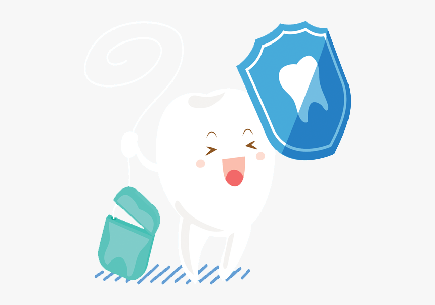 Dental Clipart Floss Tooth - Satanic Pentagram, HD Png Download