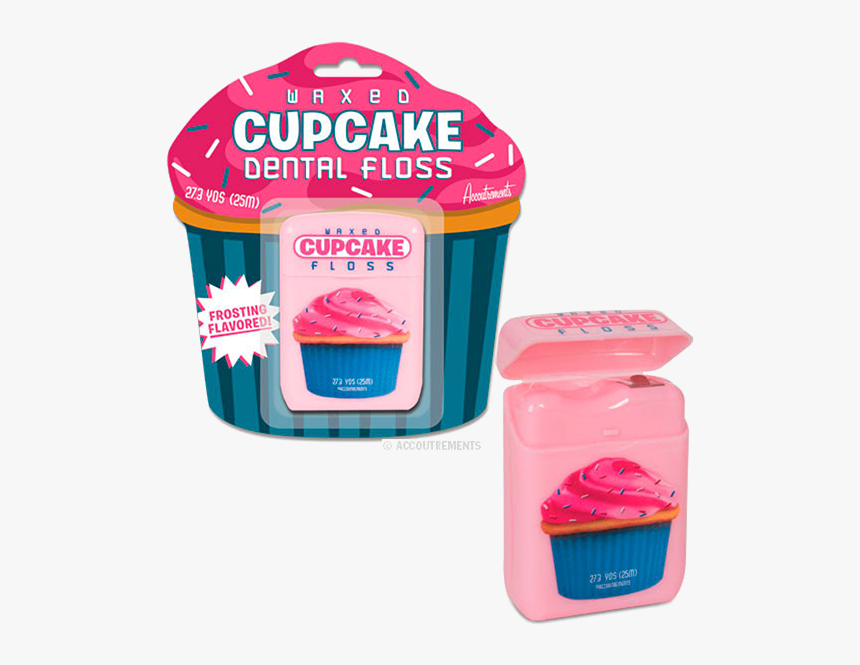 Cupcake Flavored Dental Floss - Flavored Dental Floss, HD Png Download