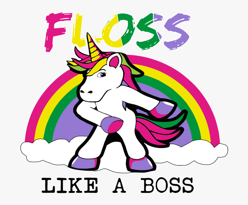 Unicorn Floss Like A Boss, HD Png Download