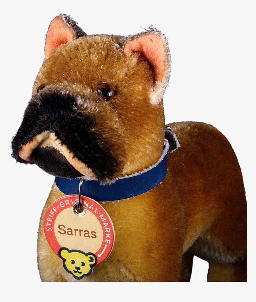 Rare Early Post Wwii Steiff Standing Sarras Boxer Dog - Companion Dog, HD Png Download