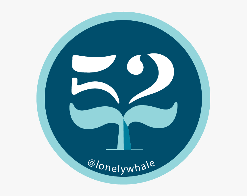 Lonely Whale - 52 - Lonely Whale Foundation Logo, HD Png Download