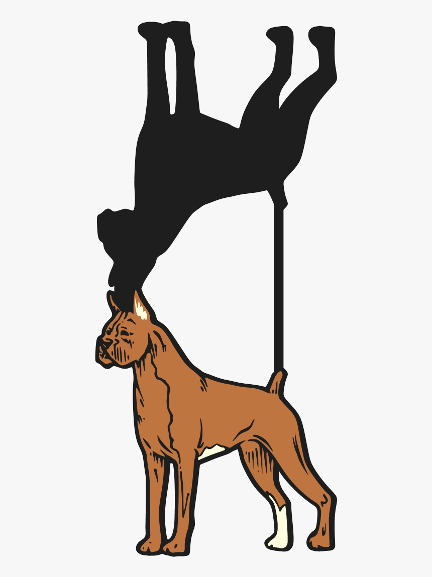 Dog Catches Something Clipart , Png Download - Boxer, Transparent Png