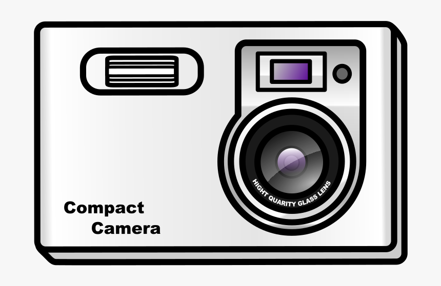 Slim Camera Clip Arts - Camera Clip Art, HD Png Download