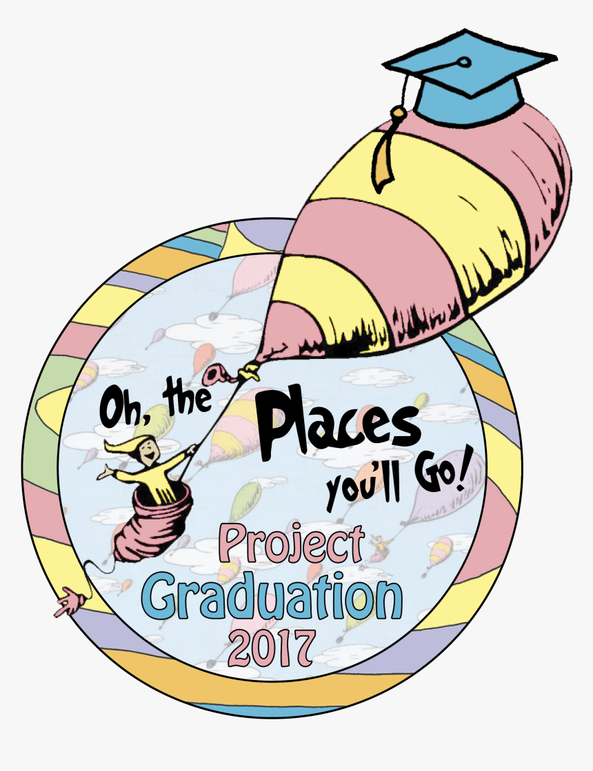 Pg Logo Graduation, College Graduation - Dr Seuss Graduation Clipart, HD Png Download