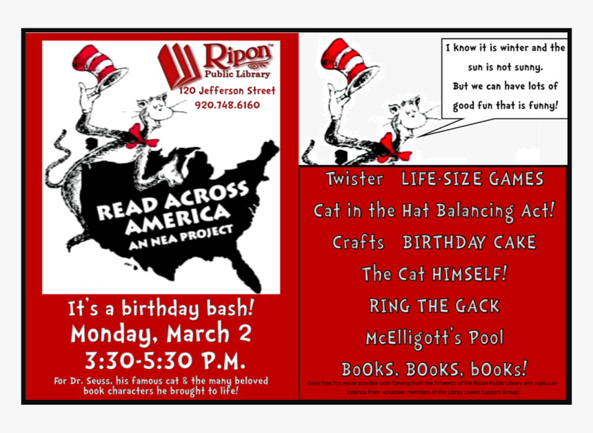 Read Across America 2011, HD Png Download