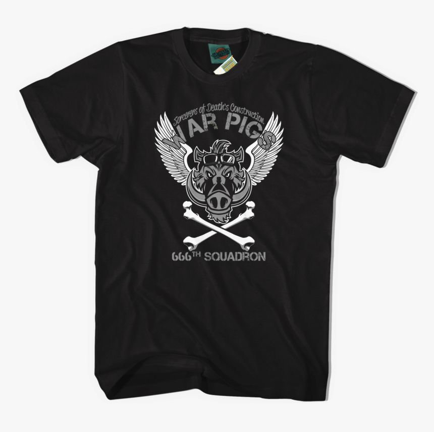 Black Sabbath War Pigs 666th Battalion Inspired T-shirt - Great Gatsby Themed Shirts, HD Png Download