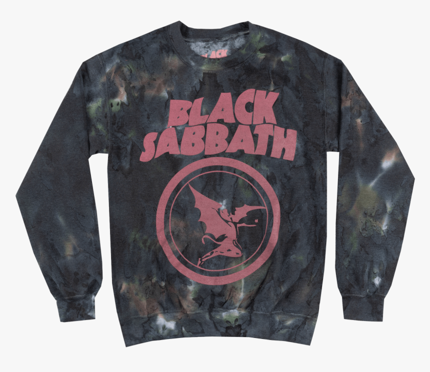 Black Sabbath Crewneck Sweatshirt Pullover Metal Music - Black Sabbath, HD Png Download