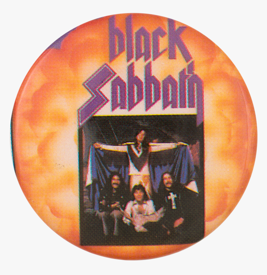 Black Sabbath Rock Legends Music Button Museum - Label, HD Png Download