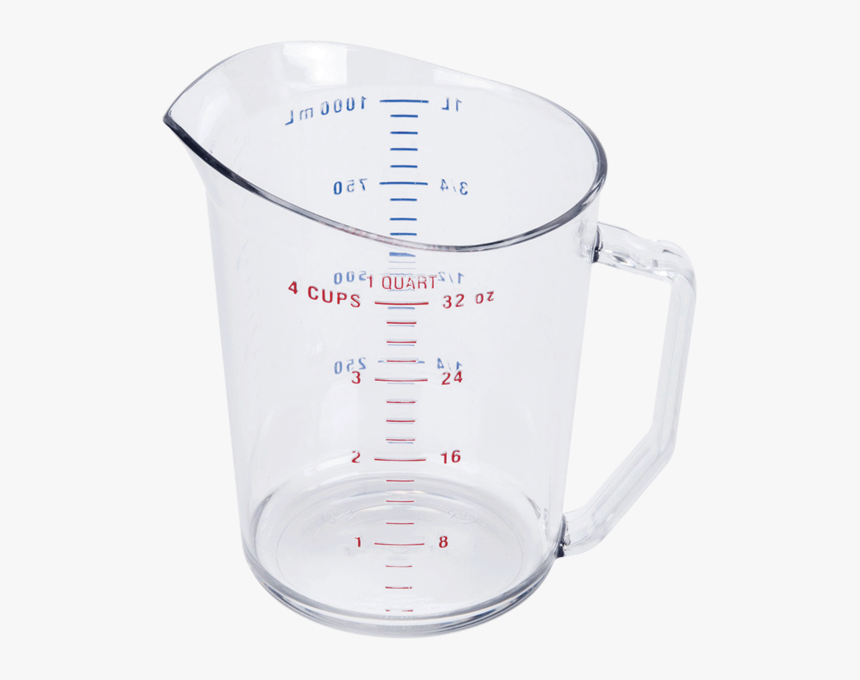 Camwear Measuring Cup - Cb Measure Cup 1qt Clear, HD Png Download