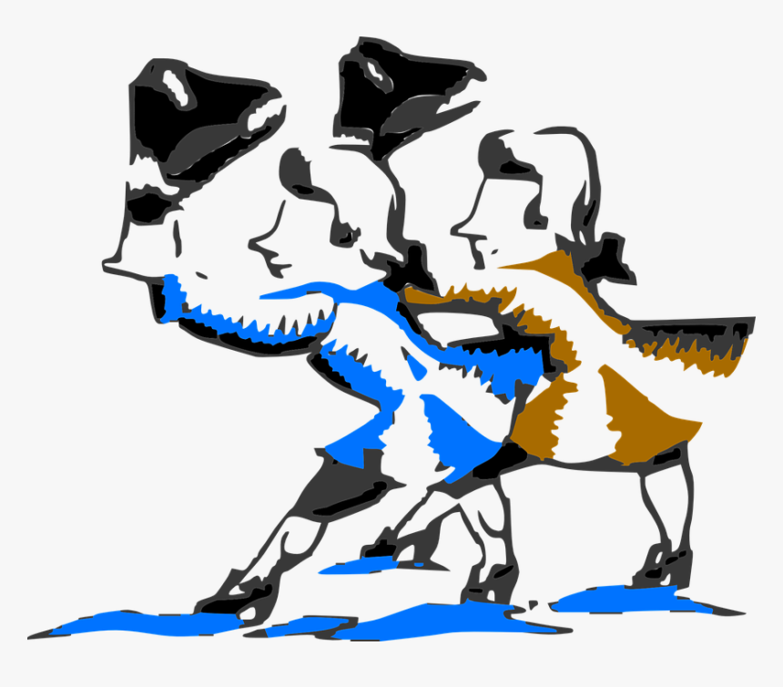 Greeting, Men, Hats, Historic, Walking, Gentlemen - Greeting, HD Png Download