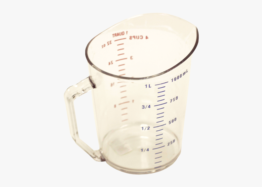1 Qt Measuring Cup - Cup, HD Png Download