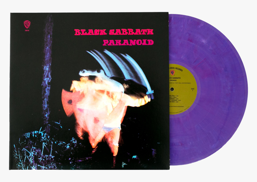 Black Sabbath Paranoid Vinyl, HD Png Download