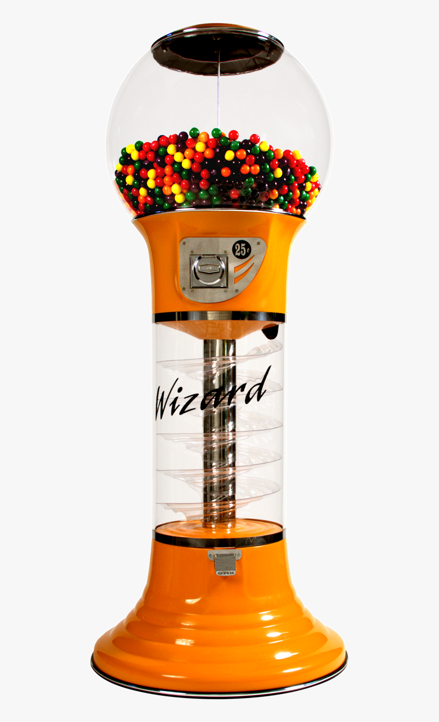 Global Gumball Bulk Vending Machine - Wizard Giant Gumball Machine, HD Png Download