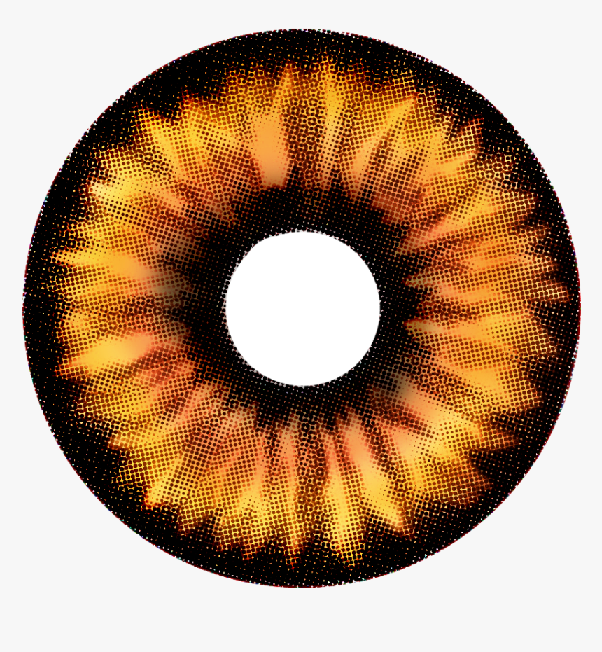 Png Orange Eye Lenses, Transparent Png
