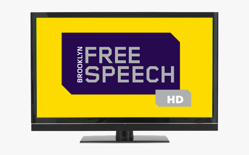 Hd Tv Brooklyn Free Speech V2 - Led-backlit Lcd Display, HD Png Download