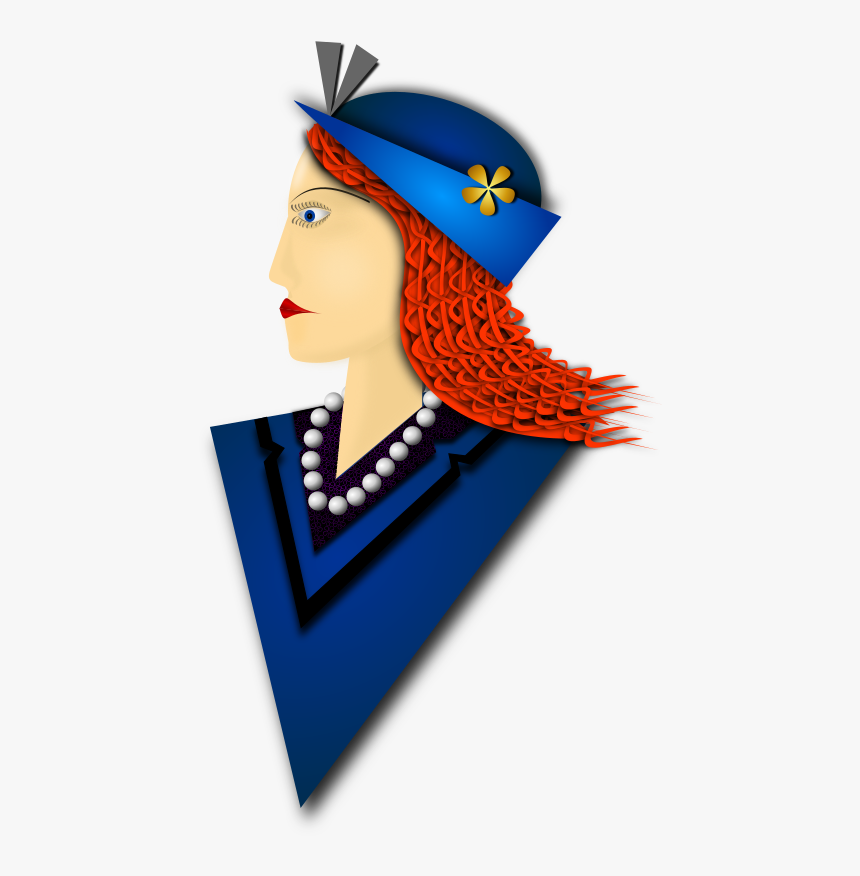 Cap Beret Computer Icons Necklace Drawing Cc0 - Vector Graphics, HD Png Download