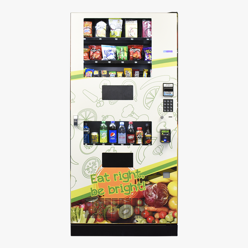 Seaga Healthy Combo Snack And Drink Vending Machine - Healrhy Snack Vending Machines, HD Png Download