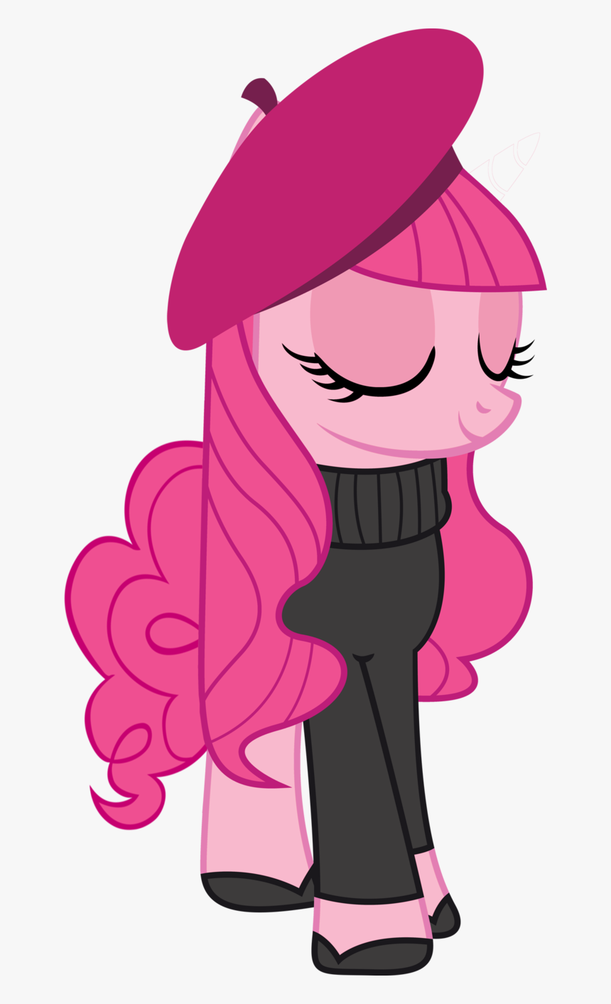 Beret, Pinkie Pie, Safe - My Little Pony French Ponies, HD Png Download