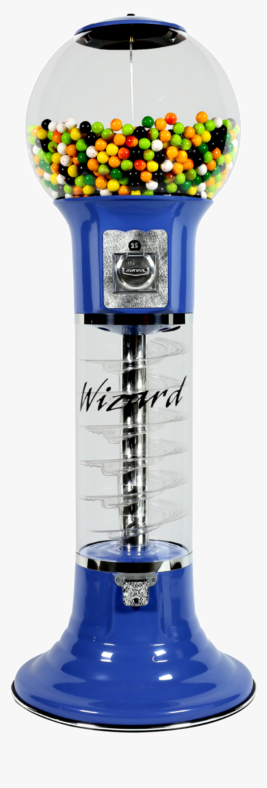 Big Blue And White Gumball Machine, HD Png Download