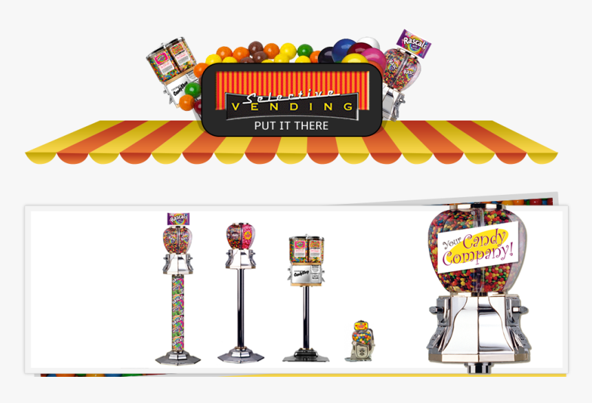 Gum Clipart Vending Machine - Cartoon, HD Png Download