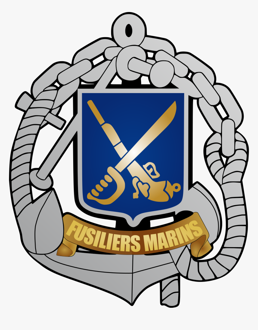 Logo Fusilier Marin, HD Png Download