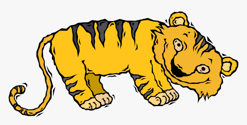 Transparent Baby Tiger Clipart, HD Png Download