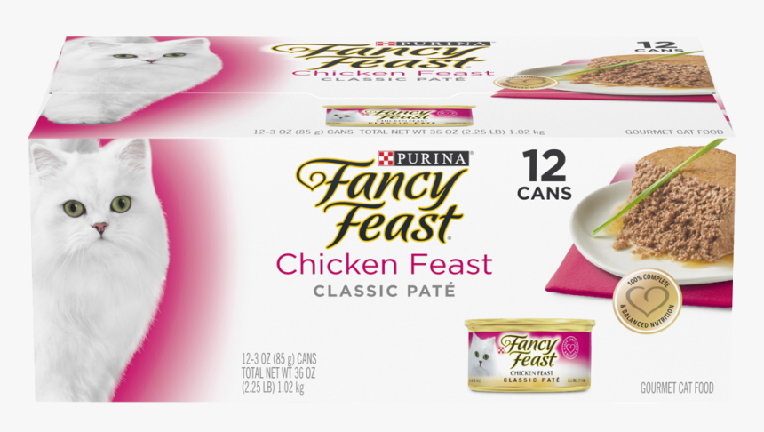 Fancy Feast Cat Food Chicken, HD Png Download