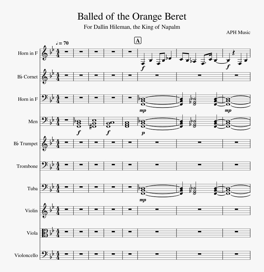 Madness Night Boat To Cairo Sheet Music, HD Png Download