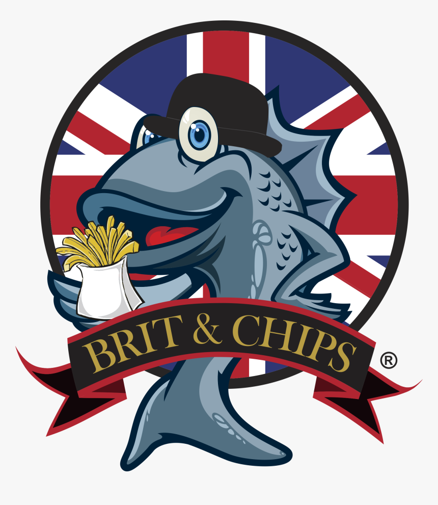 Brit & Chips Logo - Brit And Chips, HD Png Download