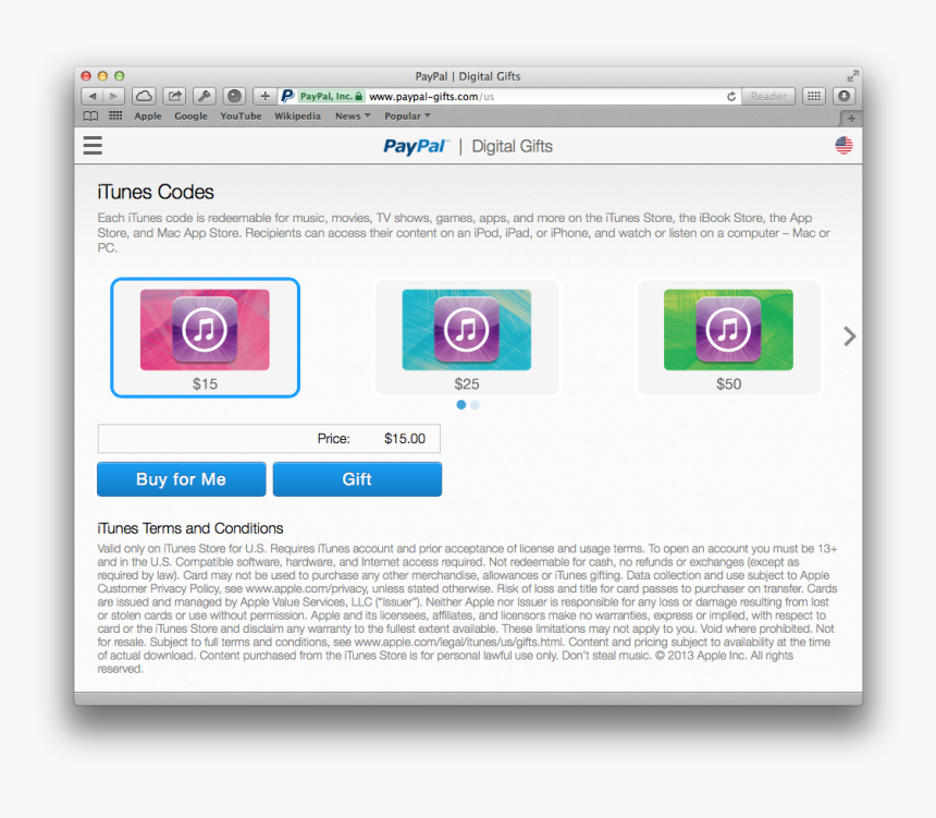 Paypal Digital Gifts Store - App Store, HD Png Download