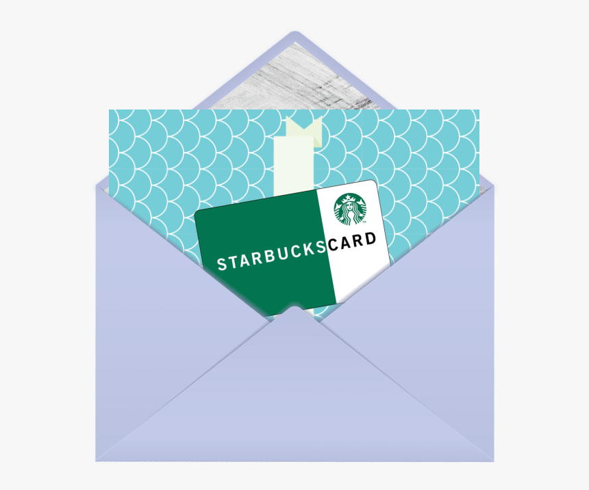 Starbucks Envelope Design, HD Png Download