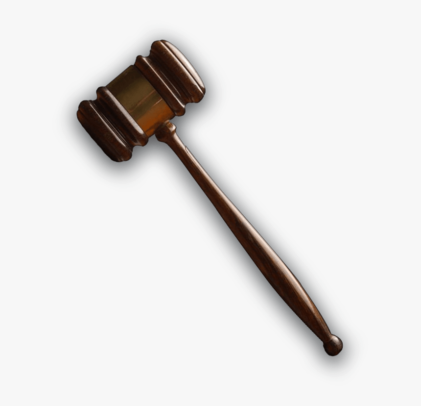 Hammer Lawyer Judge Judgment - Hammer Lawyer, HD Png Download