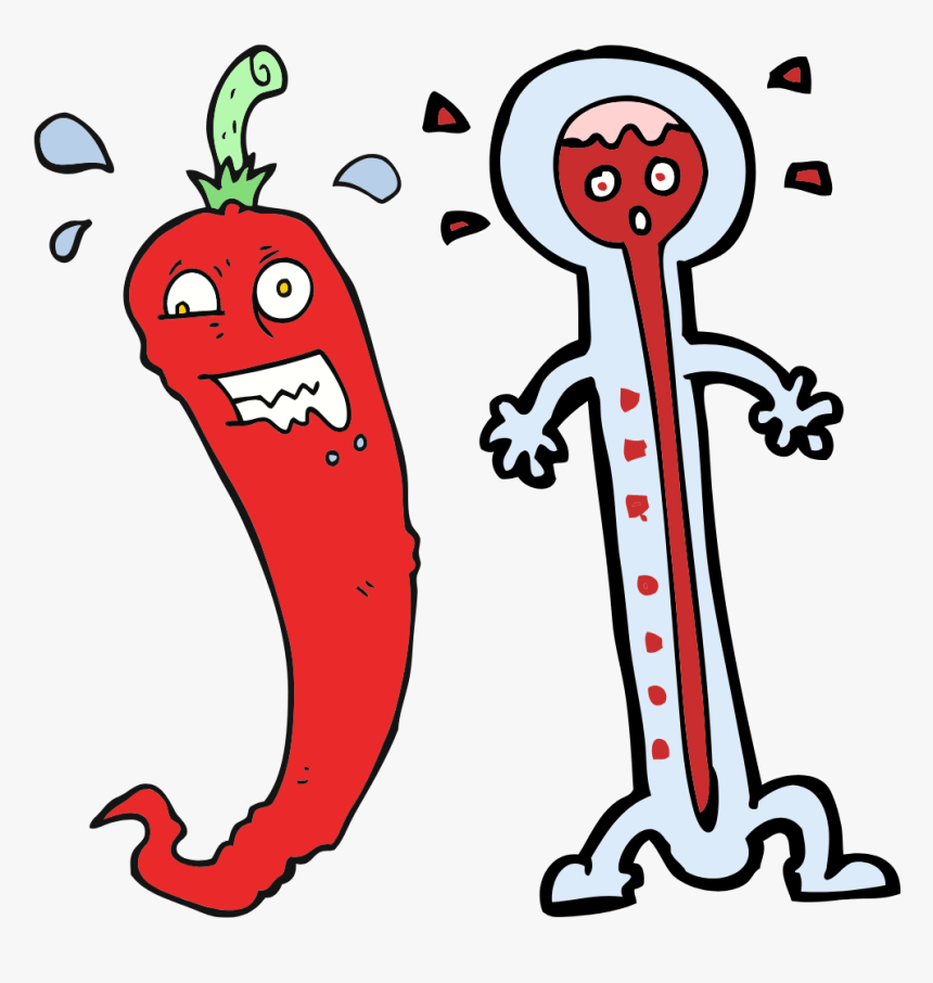 Thermometer Comic, HD Png Download