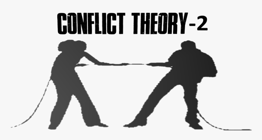 Theory Defence Studies Theories - Conflict Theory Clipart, HD Png Download