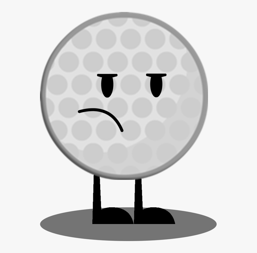 Transparent Tennis Ball Clipart - Bfdi Golf Ball, HD Png Download