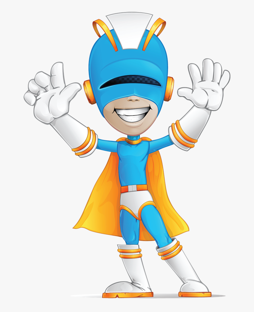 Superhero Super Hero Clip Art Free Clipart Images - Super Hero Vector S, HD Png Download
