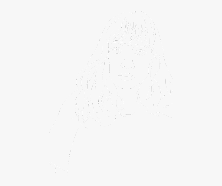 Chalk Person Girl Freetoedit - Sketch, HD Png Download