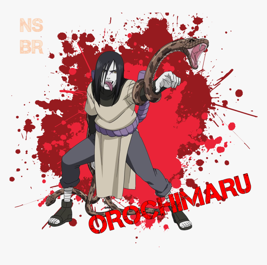 Orochimaru É Um Antagonista Do Anime Naruto - Orochimaru, HD Png Download