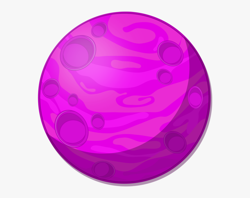 Planet Clipart Pink Pencil And In Color Planet - Planet Clipart, HD Png Download