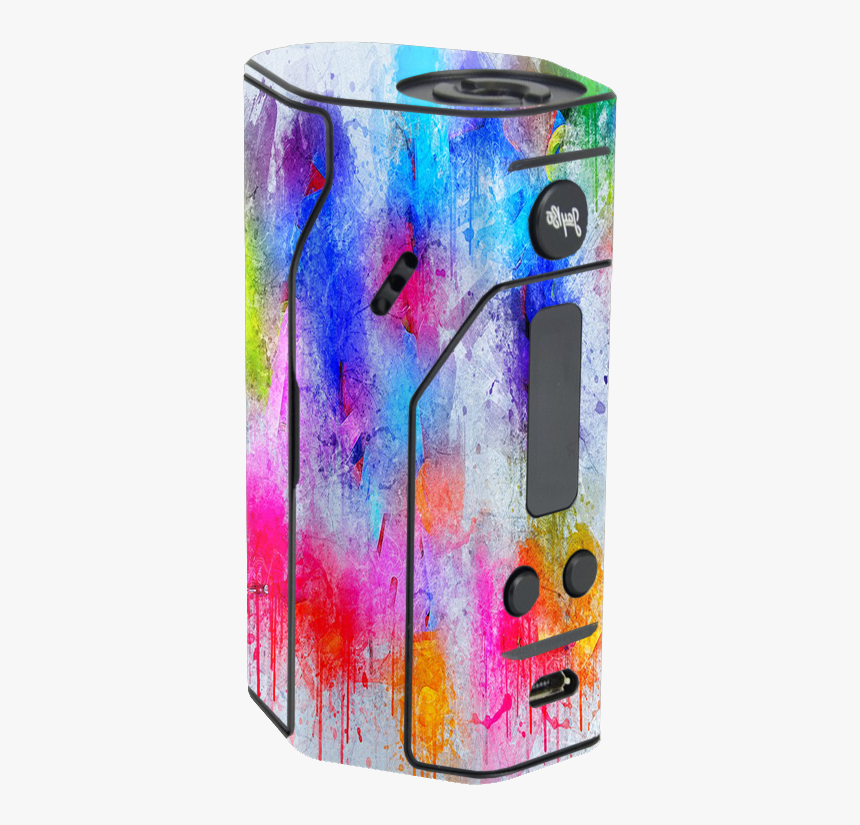 Paint Splatter Wismec Reuleaux Dna 200 
 Class - Computer Case, HD Png Download