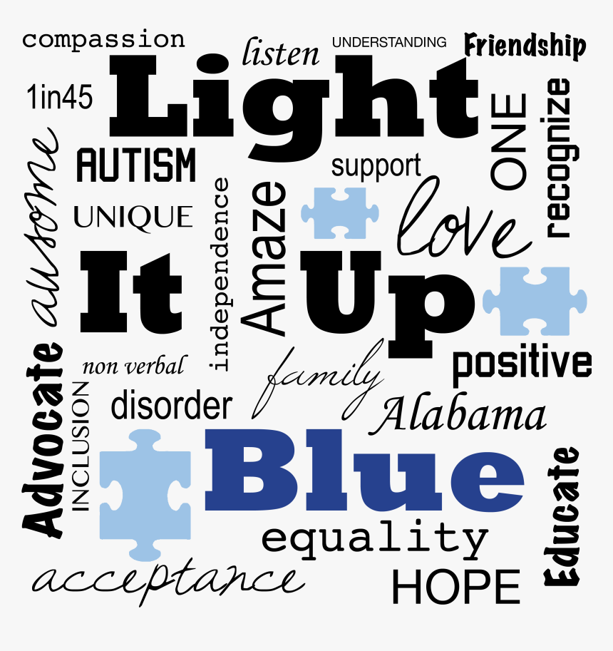 Autism Awareness Light It Up Blue 2018 , Png Download - Poster, Transparent Png